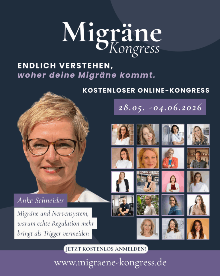 anke schneider coaching migränebegleitung und yogatherapie im podcast interview im migräne kongress